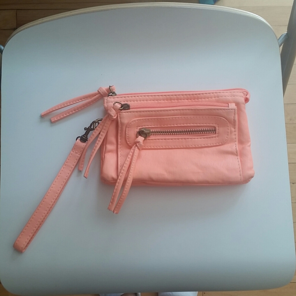 Pink handbag